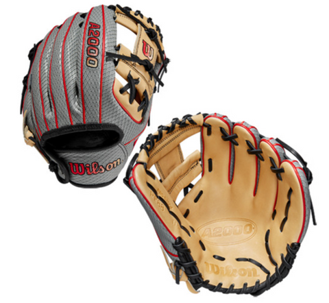 Wilson A2000 PF88SS –  WBW1009811125 – 11.25″ Baseball Glove – Superskin
